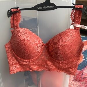 Daisy Fuentes Vibrant Lace Bralette